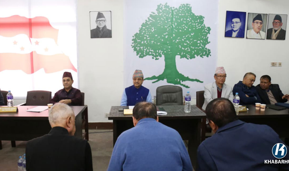 Nepali Congress Central Committee meeting postponed again