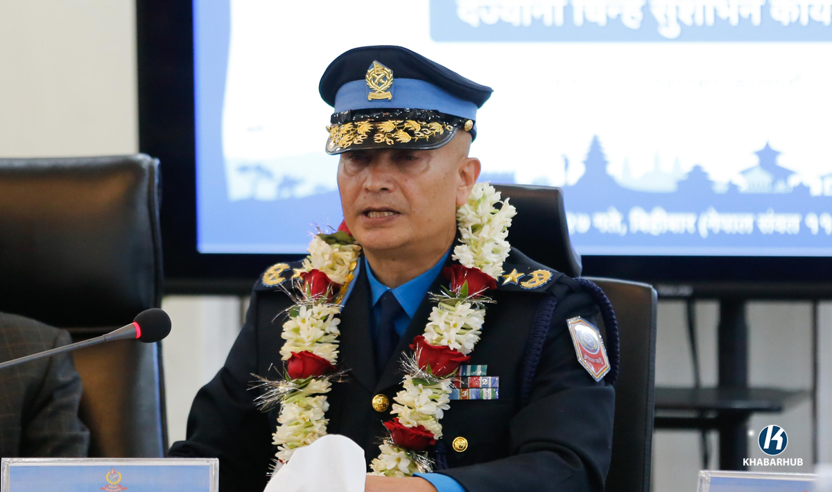 Dan Bahadur Karki vows professionalism, transparency as Nepal Police IGP