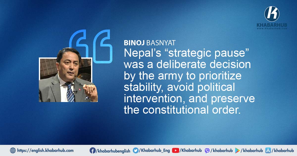 Nepal’s strategic pause in a turbulent South Asia