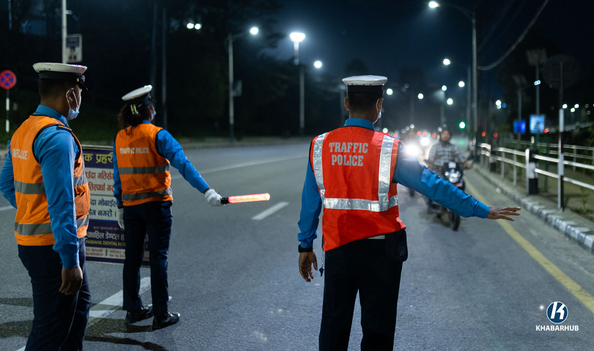 Six drivers arrested in Kathmandu for driving under influence of drugs