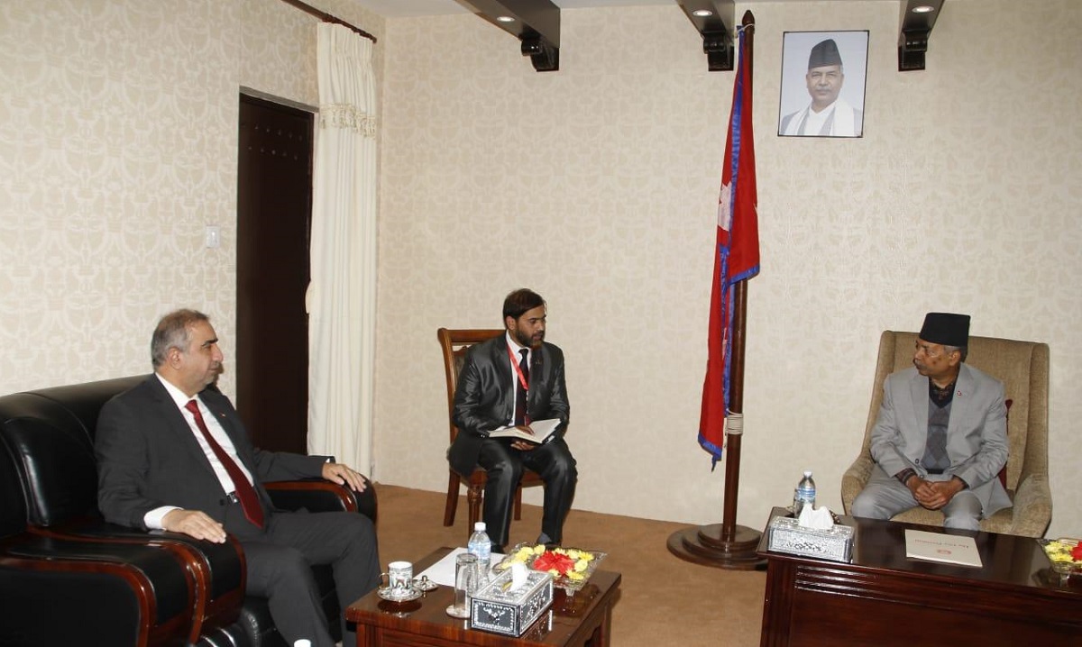 UAE Ambassador pays courtesy call on Vice President Yadav