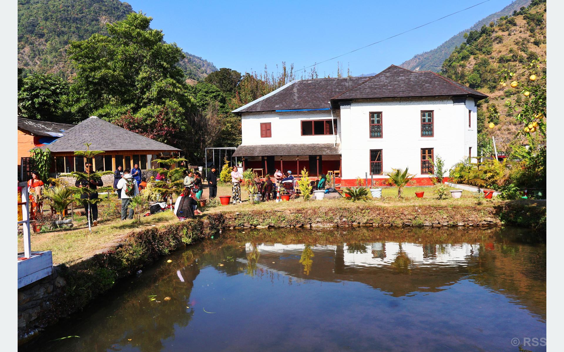 Tourist attraction rises following beautification of Galkot Palace