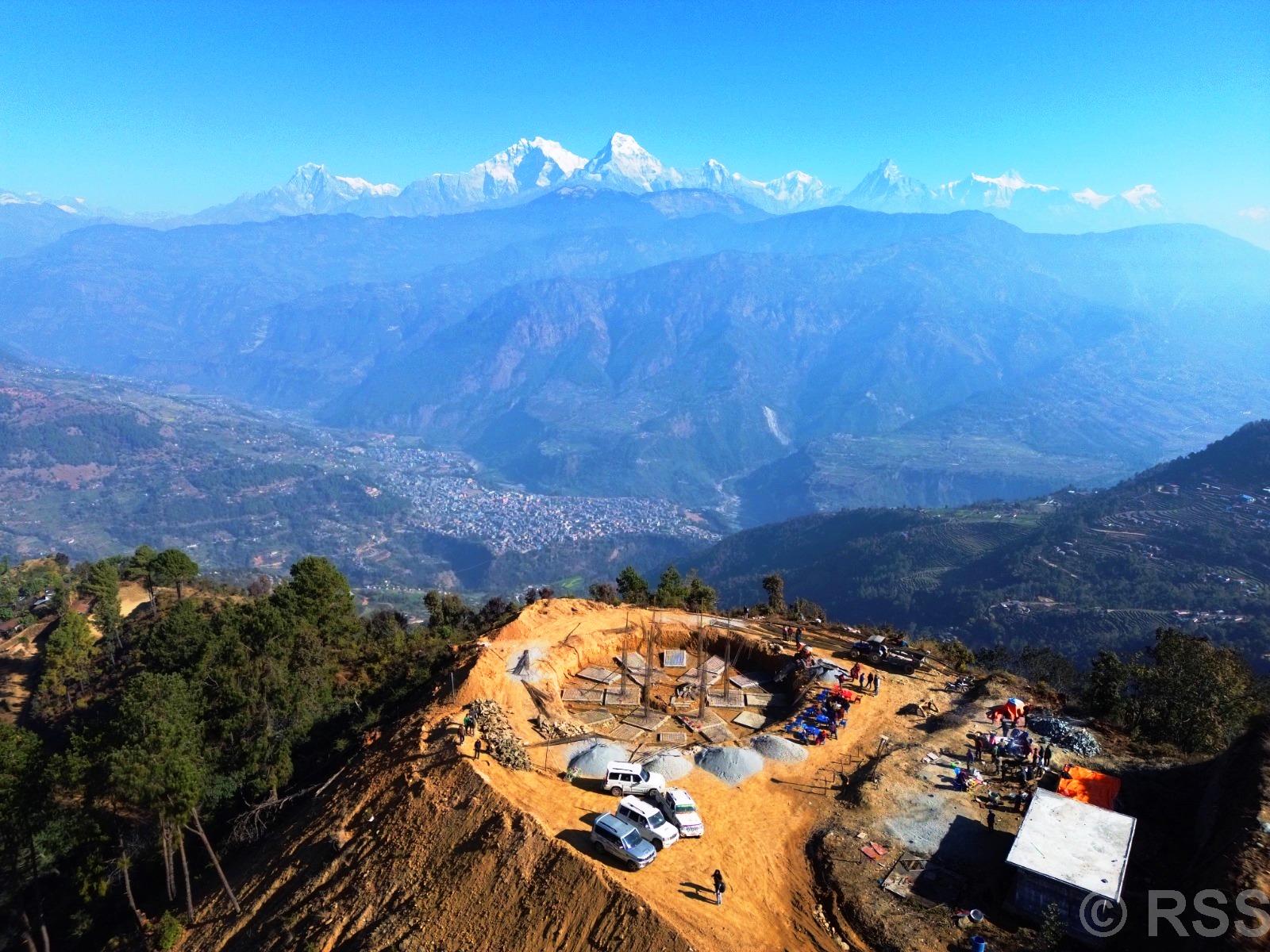 Blue Hill emerges as new religious and tourism destination in Baglung