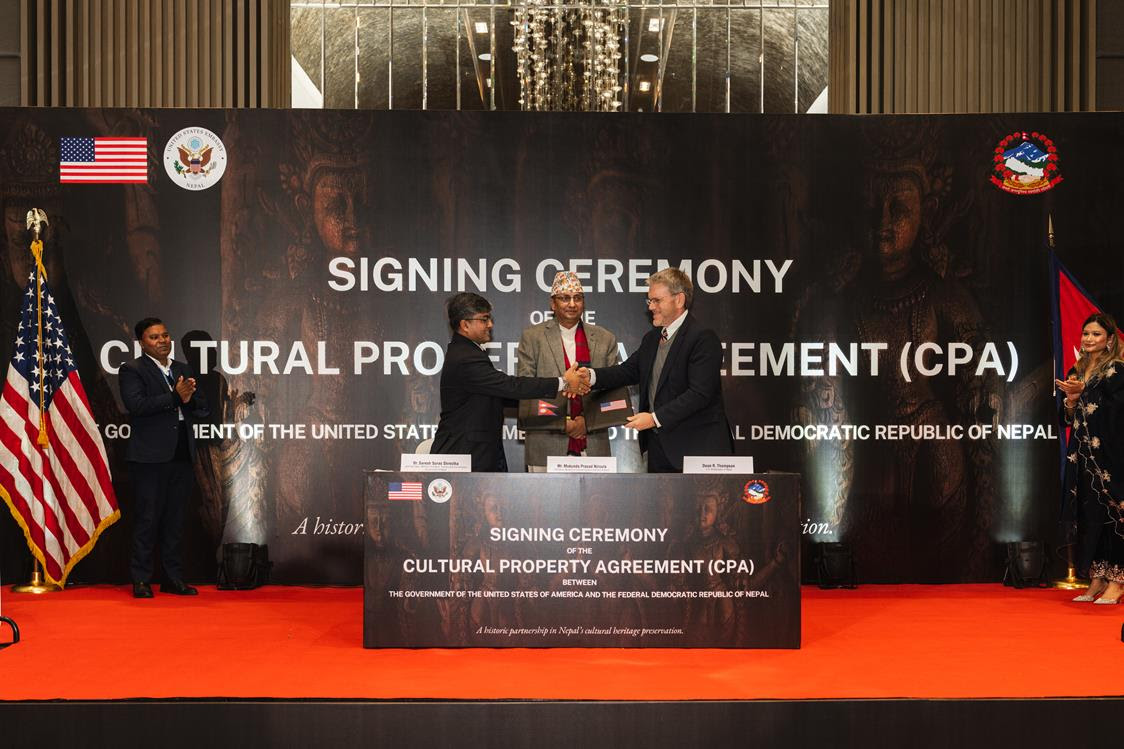 United States and Nepal sign Cultural Property Agreement to protect Nepal’s cultural heritage
