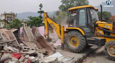 Around 700 encroached houses demolished in Kohalpur