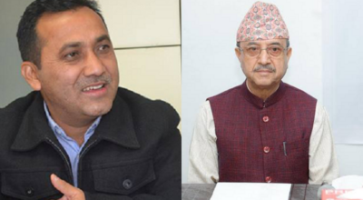 Bishwa Prakash Sharma and Purna Bahadur Thapa