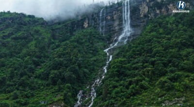 Bhange Waterfall draws growing crowds as monsoon boosts flow