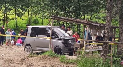 Woman found dead inside burnt car in Tarkeshwar