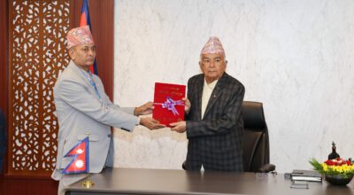 Election Commission Submits Annual Report for 2082/83 to President Paudel